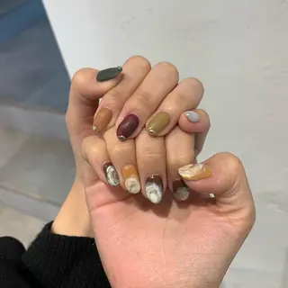 ネイル 【韓国ヘア・ネイル】 HINATA🍒のネイルデザイン