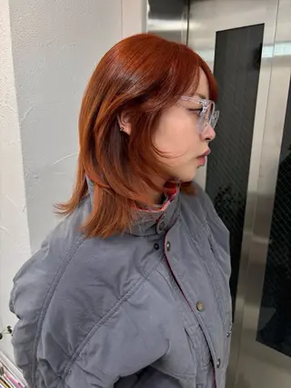 カラー hinata/ ハイトーンカラー🪽のヘアスタイル