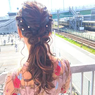 ロング ヘアアレンジ 似合わせ＆予防美容 飯島   知花💐のその他イメージ