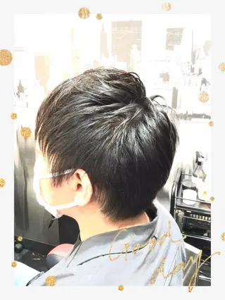 ショート メンズ Annon プライベートサロンのヘアスタイル