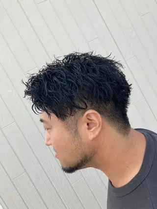 ショート パーマ メンズ パーマが得意な【最高 悠斗】のヘアスタイル