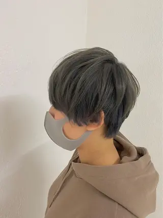 ショート カラー 【東北メンズヘア1 位受賞🥇】本間祐太のヘアスタイル