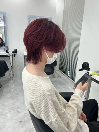 カラー メンズ 韓流メンズカット パーマ/KOTAのヘアスタイル