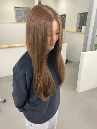 カラー fab.所属・檜 果歩のヘアスタイル