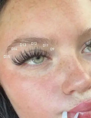 マツエク・マツパ AILEEN *のマツエク・マツパデザイン