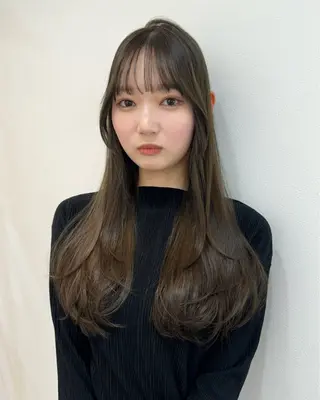 ロング カラー 似合わせhair /モガミユナ🎀のヘアスタイル