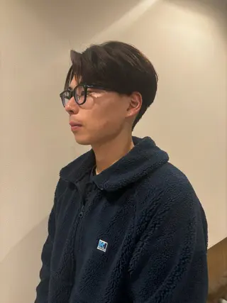 パーマ メンズ オーガニックカラー/ 表参道/ルカのヘアスタイル