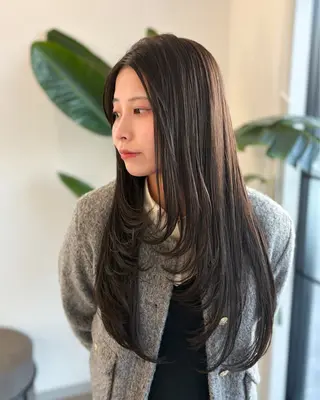 ロング RIENS xrea 髪質改善 /ななみのヘアスタイル