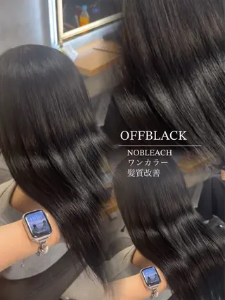 ロング カラー ナチュラル艶カラー/ YUNAのヘアスタイル