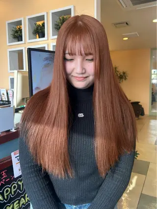 ロング カラー 💙ルル💙 ハイトーン/レイヤーのヘアスタイル