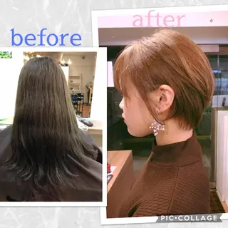 ショート カラー ✅ｼｪｱｻﾛﾝJAM 相田友和のヘアスタイル