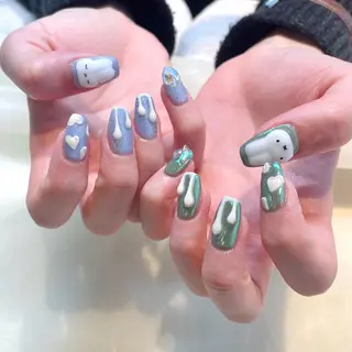 ネイル 新井 ひなののネイルデザイン