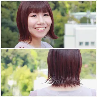 ショート カラー Viage （ビアージュ）のヘアスタイル