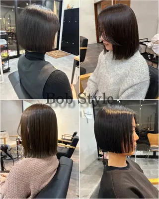 ミディアム 𝑭𝒖𝒌𝒂🩶 モテ髪×透明感カラーのヘアスタイル