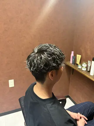 カラー パーマ メンズ E 難波店 Rei /メンズのヘアスタイル