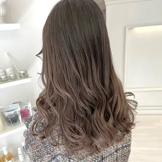 ロング カラー ParveMix￤ 大賀さつき🍨🤍のヘアスタイル