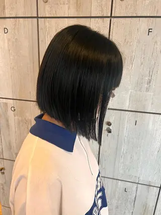 カラー れいな🌼 ボブ･艶カラー🌼のヘアスタイル