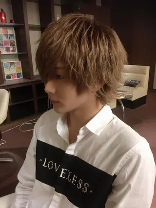 ヘアアレンジ メンズ RICK Trick所属・セット&メイク RICK trickのヘアスタイル