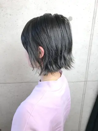 ショート 💎馴染むエクステ ×カラーTOMO💎のヘアスタイル