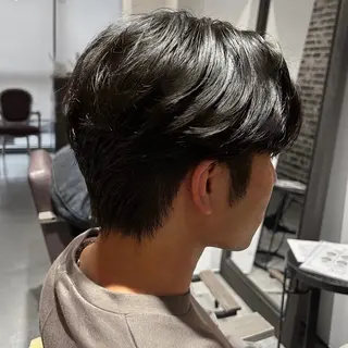 メンズ アイブロウ Any所属・メンズ専門美容師 MIUのヘアスタイル