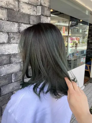 ミディアム カラー ✂️似合わせの魔術師 石田一樹✂️のヘアスタイル