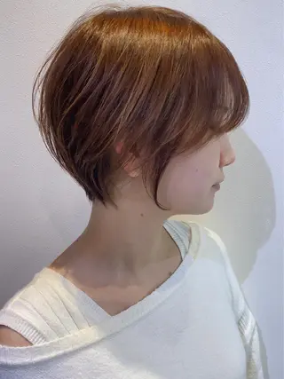 ショート カラー コバヤシ タイジュのヘアスタイル
