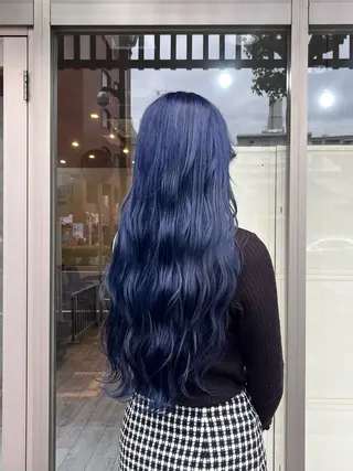 ロング カラー 村田梨乃/ minim hairのヘアスタイル