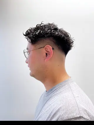 パーマ メンズ SALOWIN新宿三丁目East3階所属・佐々木悠人/新宿/ ショートヘア/メンズのヘアスタイル