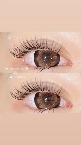 マツエク・マツパ 🩰yuri🩰 似合わせ/束感のマツエク・マツパデザイン