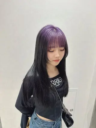 セミロング カラー 𝐑𝐲𝐮𝐤𝐢 【店長】ALEAPのヘアスタイル