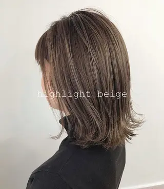 ミディアム カラー 🤎ベージュカラー 🐶メンズパーマのヘアスタイル