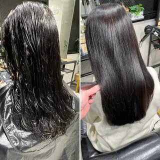 セミロング カラー 岡崎勇人/レイヤー/ 韓国/ケラチンTRのヘアスタイル