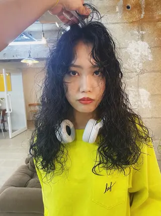 ロング パーマ GATTACA所属・KEI gattacaのヘアスタイル