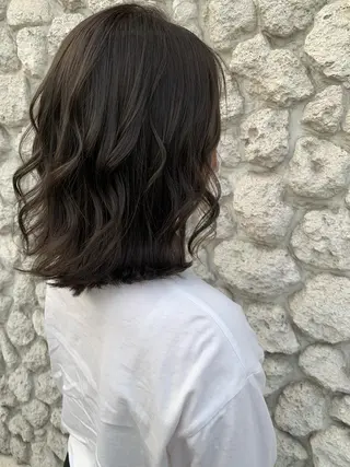 ミディアム カラー 🫧ウルフカット/ 畑中結衣🫧のヘアスタイル