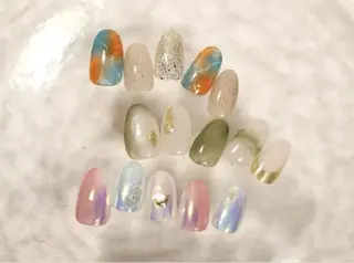 ネイル クレアラルーチェ市役所前店所属・クレアラルーチェ/ Yuukaのネイルデザイン