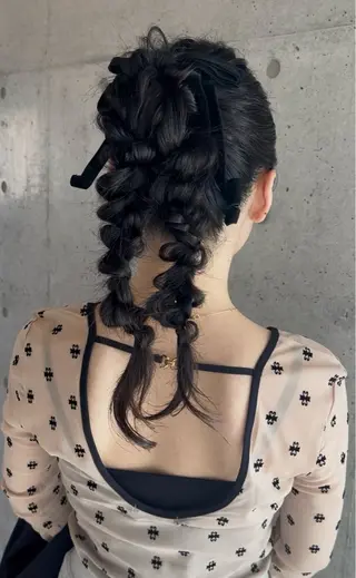 ヘアアレンジ .. monpaのヘアスタイル
