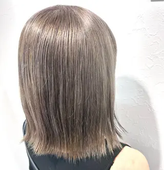 ショート 艶カラー/レイヤー /メンズ/マツエクのヘアスタイル