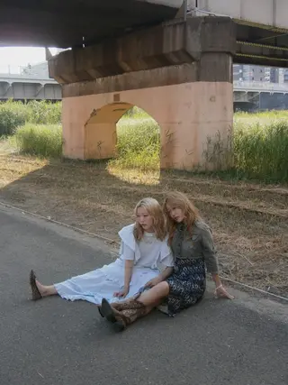 ロング SUNDAZED所属・日沖 由紀子のヘアスタイル