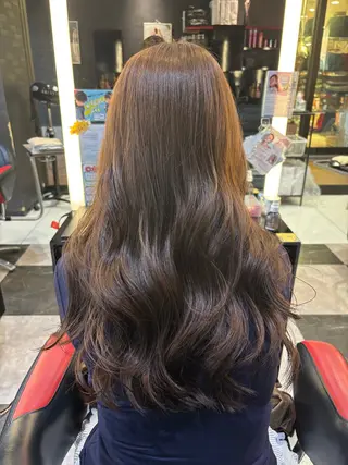 ロング カラー ブリーチ/ヘアケア/ 艶髪/イギチハルのヘアスタイル