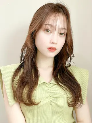 セミロング カラー ✨髪質改善特化✨ kyousukeのヘアスタイル