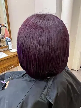 ショート 店長🩷艶カラー 🧡💛リサ🫧のヘアスタイル