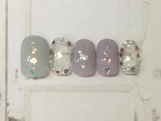 ショート カラー ネイル chéri sinagawaのネイルデザイン