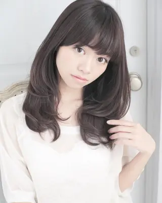 ロング ボブ/縮毛矯正/ レイヤー/塚田のヘアスタイル