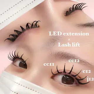 マツエク・マツパ Eyelist Rio ♡のマツエク・マツパデザイン