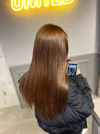 ロング カラー 韓国レイヤーカット /REIのヘアスタイル