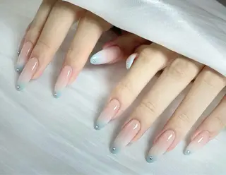 ネイル H3 Nail Tsuki🦋💙のネイルデザイン