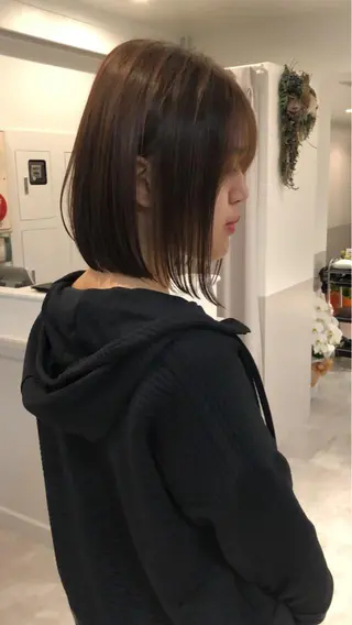 ミディアム 山下夕月 ショート🫧ボブのヘアスタイル