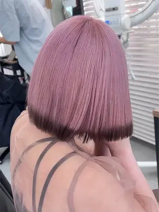 カラー hinata/ ハイトーンカラー🪽のヘアスタイル