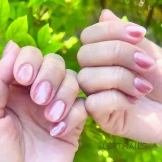 ネイル LEFTNAILS フィルインニュアンスのネイルデザイン