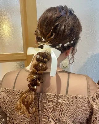 ロング ヘアアレンジ GOTODAY SHAiRE SALON所属・札幌 ヘアアレンジ 🍎 タナカセリナのヘアスタイル